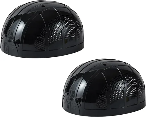 Vista 6 de TIHEEN Gorra de seguridad unisex, estilo gorra de béisbol con rayas reflectantes, ligera y transpirable, gorra de protección para la cabeza