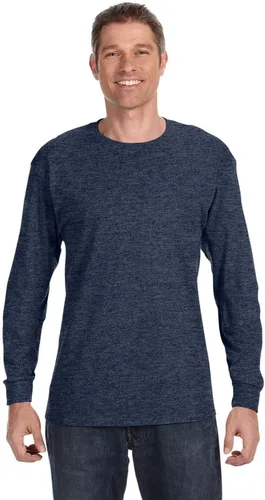 Vista 17 de Jerzees Dri-Power Camiseta de manga larga, paquete múltiple, para hombre Isla Amarilla