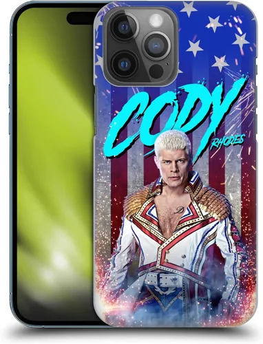 Vista 13 de Head Case Designs Carcasa rígida con licencia oficial de WWE American Nightmare Logo Cody Rhodes Graphics compatible con Apple iPhone 11