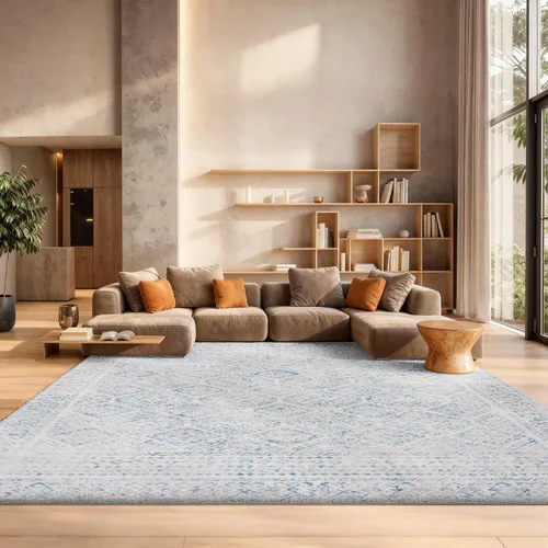Vista 285 de Safavieh - Alfombra decorativa de la colección Tulum, modelo TUL264F, estilo marroquí, bohemio y desgastado, no suelta pelusa, para sala, vestíbulo