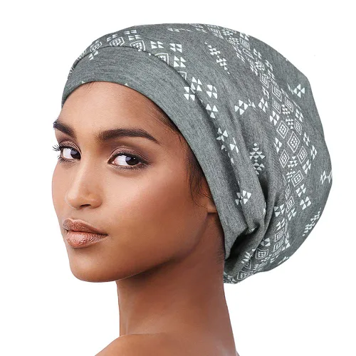 Vista 18 de Alnorm - Gorro con forro de satén y suave banda elástica para hombres y mujeres, talla única Se ajusta a la mayoría