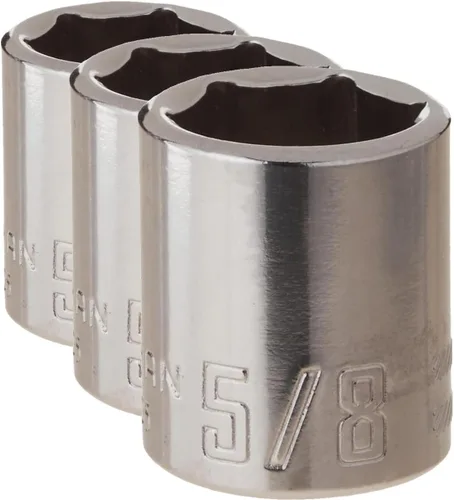 Vista 14 de Llave poco profunda CRAFTSMAN, SAE, accionamiento de 3/8 de pulgada, 1 pulgada, 6 puntas (CMMT43021)
