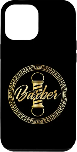 Vista 25 de Funda de regalo de graduación para iPhone 16 con logotipo de barbería barbería