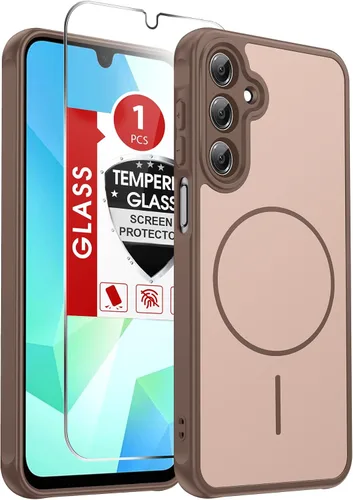 Vista 79 de LeYi Funda para teléfono Samsung-S23: protector de pantalla e imán MagSafe Púrpura