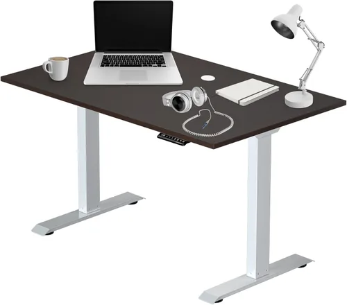 Vista 10 de Mesa de escritorio eléctrica compacta de 48 x 30 pulgadas