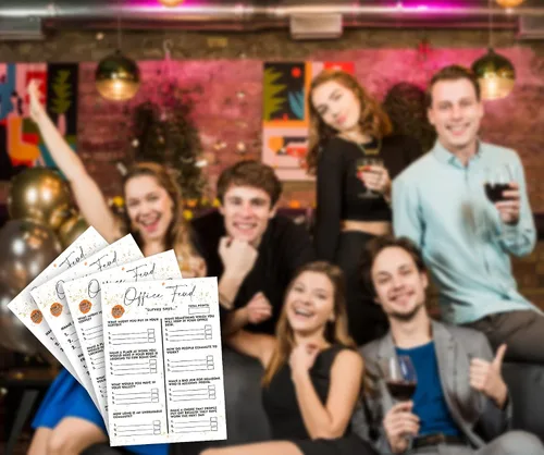 Vista 5 de Tuyashua Juegos de fiesta de oficina, juegos de fiesta de trabajo, juego de grupo de formación de equipos, ideal para compañeros de trabajo o juego