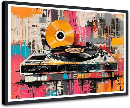 Vista 41 de Novatique Arte de Pared de Cinta de Casete Decoración de Sala de Música Póster Impreso Life Has No Rewind Casete Lienzo Arte de Pared Pósters