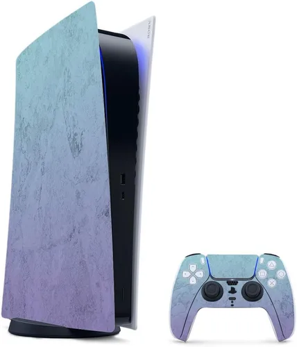 Vista 21 de MightySkins - Skin para juegos para PS5 / Playstation 5 Bundle – Mármol ámbar Envoltura protectora de vid Fácil de aplicar y cambiar