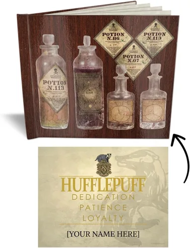 Vista 15 de Harry Potter - Marauder's Map Sketchbook - Contains Personalized Gryffindor Certificate and 5 Blank Parchment Papers - Officially Licensed