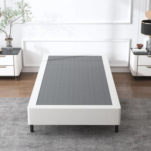 Vista 15 de XINXINYAN Twin con resorte de 3 pulgadas de perfil bajo, fuerte capacidad de carga