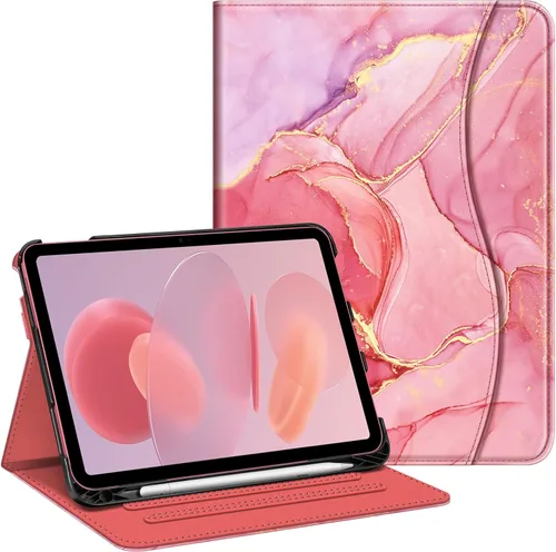 Vista 31 de Fintie Funda tipo libro para iPad (A16) de 11ª generación de 11 pulgadas Negro