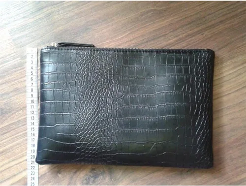 Vista 9 de Bolso de piel sintética para mujer, grano de cocodrilo