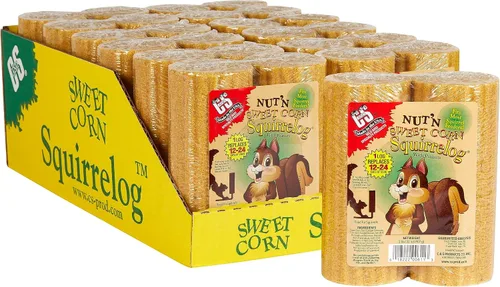 Vista 11 de C&S Nut'n Sweet Corn Squirrelog, recarga de paquete individual