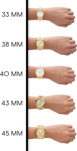 Vista 6 de Michael Kors Slim Runway - Reloj de pulsera de acero inoxidable para mujer
