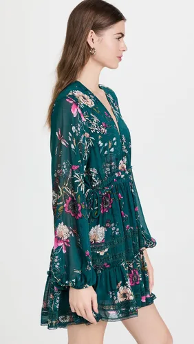 Vista 4 de Free People Minivestido de flores de cerezo para mujer