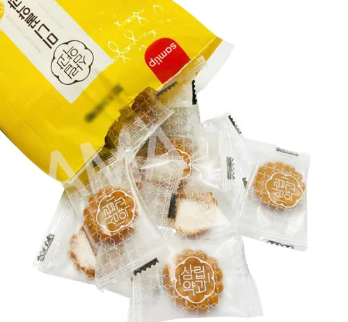 Vista 2 de Galletas individuales tradicionales coreanas de Yakgwa de miel dulce 17.64 oz (paquete de 1)