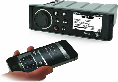Vista 5 de Fusion Entertainment MS-RA70N - Sistema de entretenimiento marino con Bluetooth con compatibilidad NMEA 2000