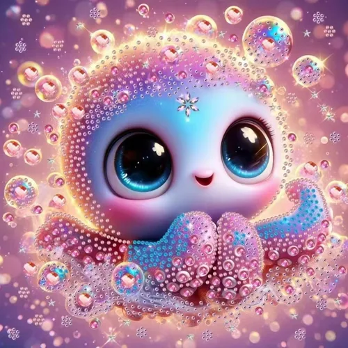 Vista 8 de FONYANE Kits de arte de diamantes para niños y niñas y niños, kits de joyería de calcomanías de animales, kit de manualidades para niños de 4, 5, 6
