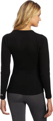 Vista 2 de Camiseta térmica de doble capa, marca Duofold, camiseta abrigada para mujer