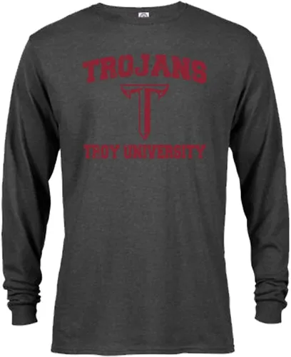 Vista 12 de Sport Your Gear Camiseta de manga larga con licencia oficial, estilo retro y envejecido para fanáticos universitarios