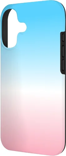 Vista 2 de Transgender Flag Colors Gradient Trans Pride Case for iPhone 17
