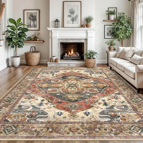 Vista 62 de SIILOOM Alfombra lavable de 2 x 3 pies, alfombra suave color taupe ceniza para entrada, tapete antideslizante para puerta de interior, tapete