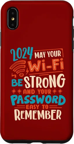 Vista 7 de iPhone 15 In 2024 may your wifi be strong & password easy to remember Case