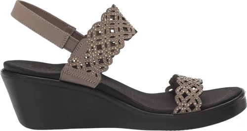 Vista 6 de Skechers Women's Rumble on-Sassy DayZ Wedge Sandal