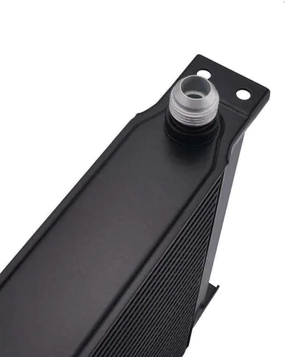 Vista 2 de 34 filas de aluminio negro 10AN manguera accesorios de extremo de remolque resistente transmisión automática motor enfriador de aceite 12 voltios