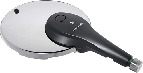Vista 4 de WMF Perfect Premium - Olla a presión (6,5 L, 8.7 in), acero inoxidable, transparente, 8.7 in