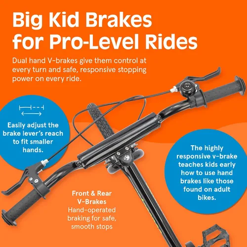 Vista 6 de Retrospec Koda Plus Kids Bike for Boys & Girls Ages 6-8 Years - Children's Bicycle, Adjustable Seat & Handlebars