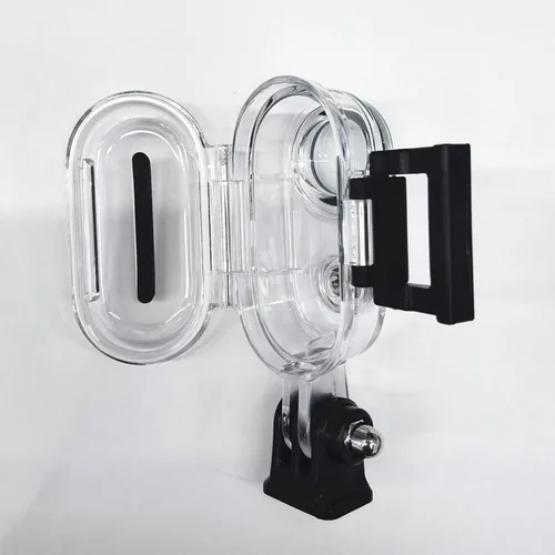 Vista 5 de Coyktonty - Funda de buceo impermeable para Insta360 GO 3/GO 3S, carcasa protectora de buceo subacuático de 131.2 ft con accesorios de soporte