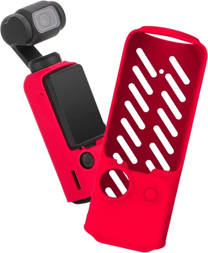 Vista 11 de Funda de silicona Pocket3 para DJI Osmo Pocket 3 accesorios de cámara, funda protectora suave antiarañazos y anticaídas