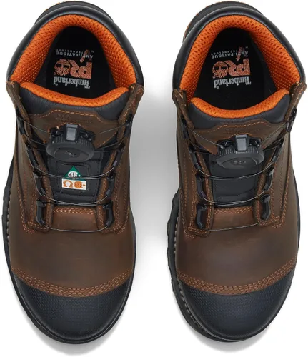 Vista 5 de Timberland PRO Boondock BOA - Botas de trabajo impermeables con punta compuesta de 6 pulgadas para hombre