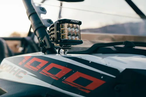 Vista 2 de RIGID INDUSTRIES D-SS PRO SPOT Montaje en superficie BLK Par