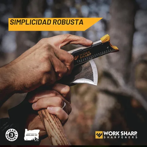 Vista 9 de Work Sharp Afilador de cuchillos portátil de bolsillo y para caza, WSGPS-W