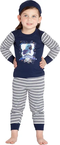 Vista 2 de Harry Potter Ravenclaw House Crest Eagle Cotton Baby Pajama Gift Set, Ravenclaw