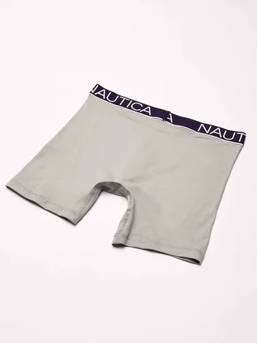 Vista 3 de Nautica - Calzoncillos clásicos de algodón elástico para hombre, pack de 3