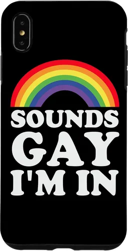 Vista 11 de Funny Gay Pride Sounds Gay I'm In LGBTQ Case for iPhone 16