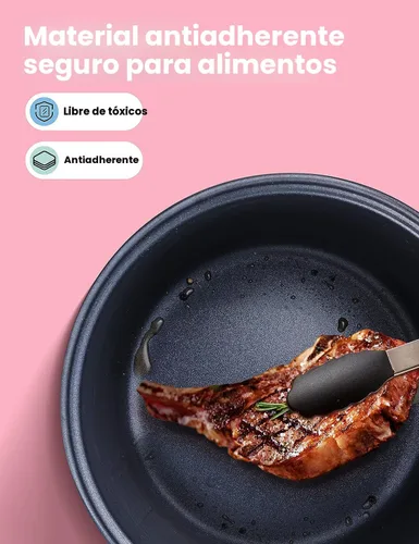 Vista 5 de COMFEE 'Olla arrocera, olla de cocción lenta, vaporera, estofado, salteado todo en uno (12 programas de cocción digital) olla multiuso (5.2Qt)
