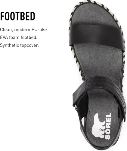 Vista 4 de Sorel Sandalias planas Cameron para mujer