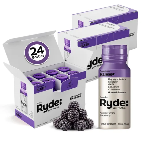 Vista 15 de RYDE Energize Energy Shot, sabor tropical, cero azúcar, 2 onzas líquidas, paquete de 24