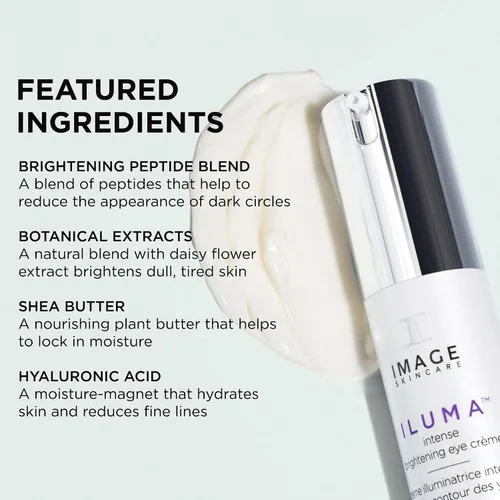 Vista 4 de IMAGE Skincare ILUMA - Crema para ojos iluminadora intensa, 0.5 oz