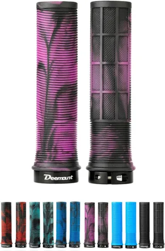 Vista 8 de Empuñaduras de bicicleta para manillar de bicicleta - Cómodos agarres de bloqueo para bicicleta de montaña, BMX, disponibles en múltiples opciones