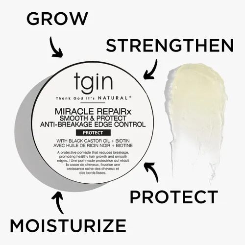 Vista 4 de Thank God It's Natural Miracle RepaiRx Suaviza y protege el control de bordes