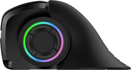 Vista 8 de MOJO Ultimate Grip Silent Master Mouse - Mouse recargable Bluetooth/inalámbrico óptico con sensibilidad ajustable y botones silenciosos