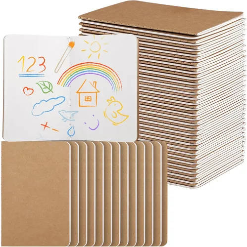 Vista 11 de BESARME 60 PCS Mini Notebooks Bulk, A6 Lined Pages, Black Cover Pocket Notebook, back to school supplies, compact journal for notes, planning