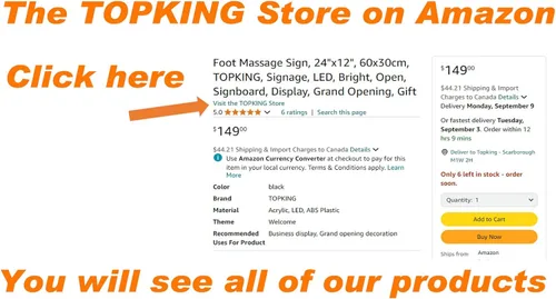 Vista 6 de Señal Wi-Fi gratuito, 24"x12", 23.6x11.8 in, TOPKING, LED, Neón, Florescente, Señalización, Letrero, Exhibición, Cartelera, Pantalla, Gran