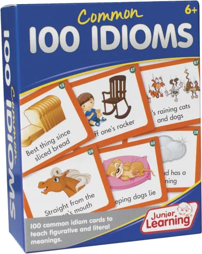 Vista 4 de Junior Learning 100 Modismos comunes, JL473
