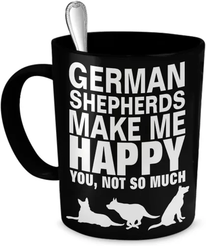 Vista 13 de DogsMakeMeHappy Taza Basset Hound – Basset Hounds Make Me Happy – Taza de café Basset Hound – Regalos de Basset Hound